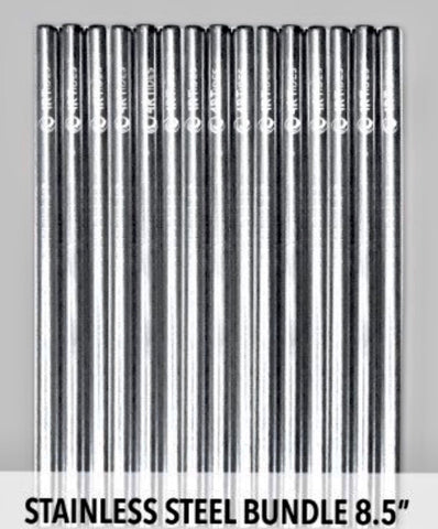 Bulk -100 Stainless Steel Straws (6 inch)
